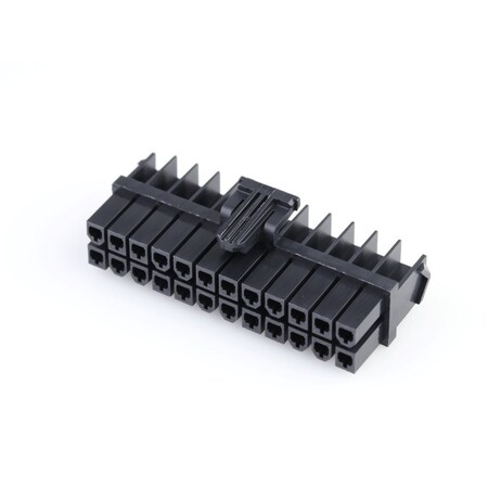 Molex MINIFIT TPA 2.0 DR RECEPT V-2 24CKT 172708-0124